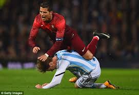 Argentina changed their rank in fifa to be 2nd place and portugal placed on 9th place. Argentina Vs Portugal Lionel Messi And Cristiano Ronaldo Taken Off At Half Time At Old Trafford Daily Mail Online