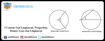 Pada kesempatan kali ini saya akan memberikan informasi tentang bagaimana cara menghitung diagram lingkaran, rumus. 5 Contoh Soal Lingkaran Pengertian Rumus Luas Dan Lingkaran