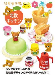 Rilakkuma Desu Rilakkuma Re Ments Hokuou Scandinavian Series Rilakkuma Rement Miniatures