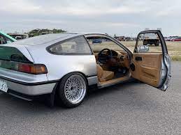 crx クロスファイブ大阪 honda crx custom cars vintage cars