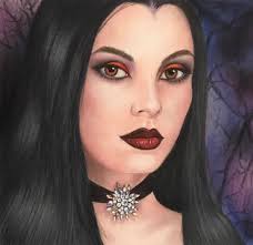 Finally done! From Chibi Girls Halloween by April Amber. Used lots of  pencils including Brutfurner Macarons, Castle Arts Pasteltint, Schpirerr  Farben, and Caran D'ache Pablo's. 🎃👻