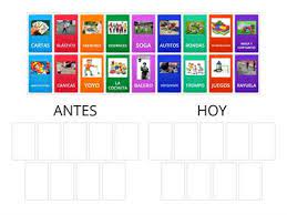 El otro es necesario para el crecimiento de una identidad segura ya que sin socialización no hay individualización. Juegos De Antes Recursos Didacticos