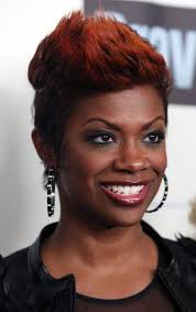 Kandi Burruss Spiked Hair Short Hair Black Short Hair Styles Short Black Haircuts