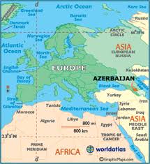 This map was created by a user. Baku Azerbaijan Map World