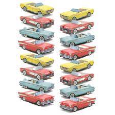 Classic Cruisers Variety 12 Pack Cartons Cars Party Favors Sock Hop Party Grease Themed Parties