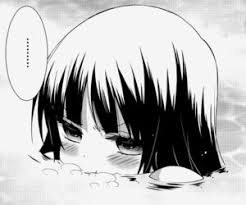 Black And White Pfp Cute Manga Cute And Blush Image Manga Cute Anime Expressions Manga Girl