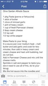 Timeline Photos Foodgasmsrecipes Com Olive Garden Alfredo Sauce Olive Garden Recipes Restaurant Recipes
