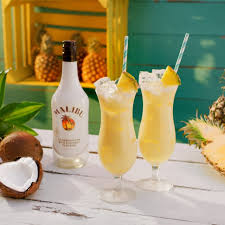 Pina Colada Slushy Recipe Recipe Malibu Drinks Malibu Rum Drinks Rum Drinks