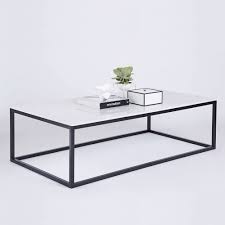 Shop Our Modern Designer Max Marble Coffee Table Top On A Black Steel Metal Frame Giving Your Living Room A Stylish Y Glazen Salontafel Koffietafel Salontafel