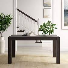 Better Homes Gardens Bryant Dining Table Deep Coffee Finish Walmart Com Dining Table Solid Wood Dining Table Dining