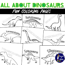 Plesiosaurus coloring pages source : All About Dinosaurs Coloring Pages Made By Teachers