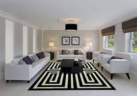 .carpet european , carpet hair , carpet modern , carpet doll , carpet wool , carpet in the living room , round rug for living room , carpet cow , of a miniature , carpet hair , dollhouse dolls furniture. 23 Modern Living Rooms Adorned With Black And White Area Rugs Home Design Lover