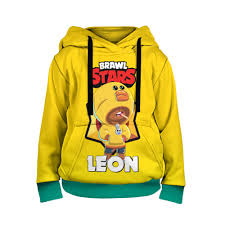 Who is león de brawl stars? Children S Sweatshirt 3d Brawl Stars Sally Leon Hoodies Sweatshirts Aliexpress