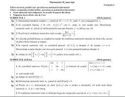 Bacalaureat 2018 MatematicÄƒ Edu Ro Avem Subiectele Ce A Picat La Bac Antena 1