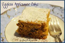 Eggless Applesauce Cake Today I Might Recipe Applesauce Cake Recipe Cakes Today Egg Free Baking