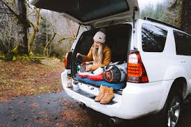 A simple sleeping bag tucked under your back seat or a small bag of prepared toiletries can make all the difference between a good night. Sleeping In Your Car On Road Trips My Top Tips Renee Roaming