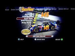 Nascar thunder 2004 recommended requirements. Nascar Thunder 2004 All Fantasy Drivers And Schemes Xbox Youtube