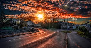 Home » nature landscape » sunset pictures. Beautiful Sunset City 4k Wallpaper