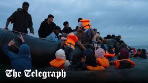 Mega-dinghy carrying 128 migrants crosses Channel