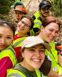 A huge thank you to the amazing students from the Ohio State University  SUSTAINS Living-Learning Community! These future leaders in sustainability  spent their day at the Ohio Railway Museum, working hard to