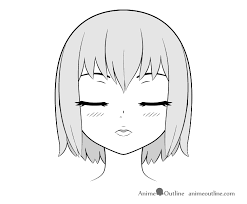 How to draw anime couple kissing no timelapse youtube. How To Draw Anime Kissing Lips Face Tutorial Animeoutline