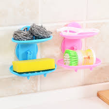Bathroom and kitchen accessories.such as towel rack, storage shelf, soap dish, toothbrush holder, toilet brush holder, toilet paper holder and so on. Sucker Cup Soap Dish Strong Suction Wall Hanging Bathroom Holder Toothbrush Box Shower Bathtub Accessories Selfiestar Home Garden