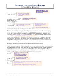 5 examples of full block style business letters pennart. 2