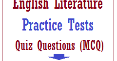 Perhaps it was the unique r. English Literature Practice Test Questions With Answers Mcqs Teachmatters