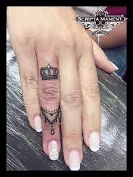 19 Crown Tattoos That Prove Your Queen Status Heel Tattoos Crown Tattoos For Women Hand Tattoos For Women