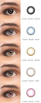 Enjoy crystal clear vision wearing toric. Microeyelenses Com Colored Contact Lenses Online Shop First Model Series Black Blue Brown Gray A Contact Lenses Colored Colored Contacts Eye Color Chart
