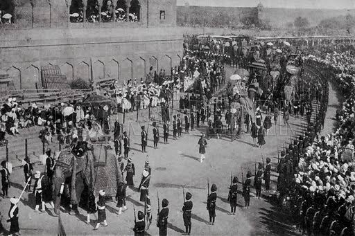 India: The State Entry of Lord Curzon into Delhi, 29 December … stock image | Look and Learn
