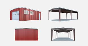 Compareclick to add item versatube® 24'w x 24'l x 9'h garage material list to the compare list. Carport Vs Garage Which Option Is Right For Your Project General Steel