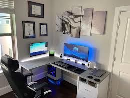 New House New Battlestation Battlestations Pcgamerig Game Room Design Gaming Room Setup Room Setup