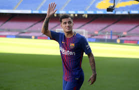 Sporting stadiums around spain remain under strict. Philippe Coutinho Presentation Barcelona Camp Nou