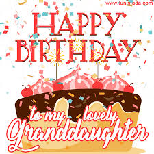 As a grandparent you burst with pride and joy for your granddaughter. Happy Birthday Granddaughter Gifs Download On Funimada Com
