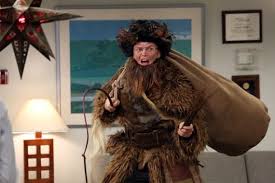 The Office Dwight Christmas With Dwight As Belsnickel Have You Been Impish Or Admirable The Office Dwight Office Christmas Episodes Office Tv