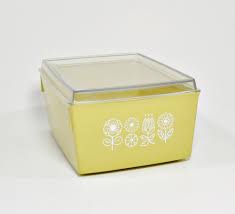 vintage kitchen storage box just