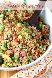 Ham Fried Rice Recipe Fried Rice Ham Fried Rice Leftover Ham Recipes