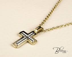 18l x 1/16w stamped 14k; Mens Cross Necklace 14k White And Yellow Gold Chain Mens Gold Etsy Mens Cross Necklace Gold Chains For Men Chains For Men