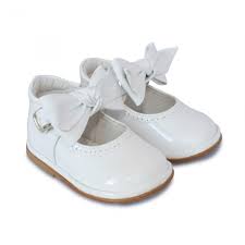 Victoria White Patent Leather Baby Shoes Bumpalumpa Com