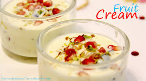 Fruit Cream Recipe Indian Sweets Mithai Dessert Recipes By Shilpi Youtube