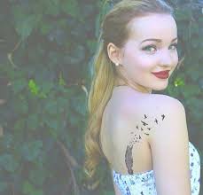 Actress/singer best known for starring in the disney channel's liv and maddie and descendants before launching a solo recording career. Dove Cameron Tattoo Dove Cameron Tattoo Dove Cameron Liv And Maddie