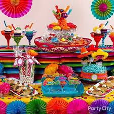 Mexican Fiesta Dessert Ideas Party City Mexican Party Theme Mexican Party Caribbean Party