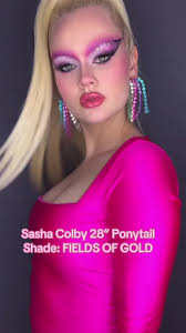 i’ve been wearing this every time i leave the house lately! code TIFFANY at  checkout for a discount 💖 salonxtensions.com #dragqueen #sashacolby  #dragrace #lgbtq #dragmakeup