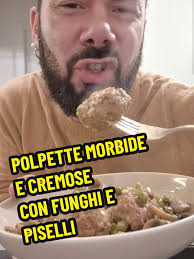 Polpette Cremose con Funghi e Piselli: Ricetta Facile