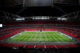 Wembley stadium probably wished they had a retractable pitch because the saints and dolphins really did a number on the pitch. Gallery Pictures Of Damaged Wembley Pitch For Spurs Vs Man City Ahead Of Kick Off Football London