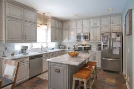 grey painted cabinets houzz