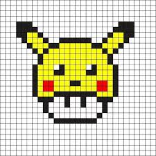 Image Associee Pikachu Dessin Petit Carreau Pokemon Perle