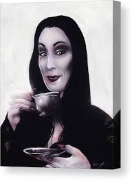 Scopri ricette, idee per la casa, consigli di stile e altre idee da provare. Morticia Addams Canvas Print Canvas Art By Jason Wright