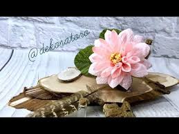 как сделать бутон розы из гофрированной бумаги без конфет Georgin Iz Gofrirovannoj Bumagi Master Klass Nezhnyj Georgin Dekoratorodiy Youtube Bumazhnye Cvetochnye Remesla Bumazhnyj Cvetok Uchebnik Bumazhnye Rozy